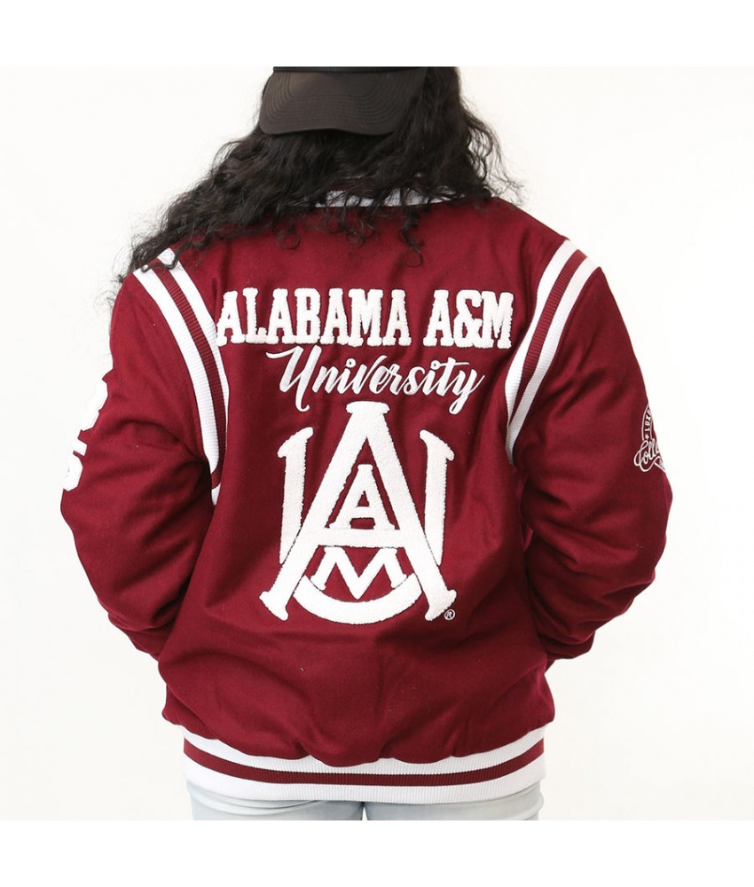 Alabama A&M University Unisex Varsity Jacket
